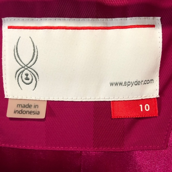 Women’s Spyder Ski Jacket Size 10/Large - Picture 2 of 12